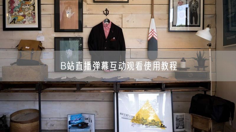 B站直播弹幕互动观看使用教程
