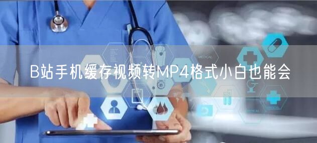 B站手机缓存视频转MP4格式小白也能会